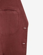 Jack Regular Kavaj Linne Vinröd