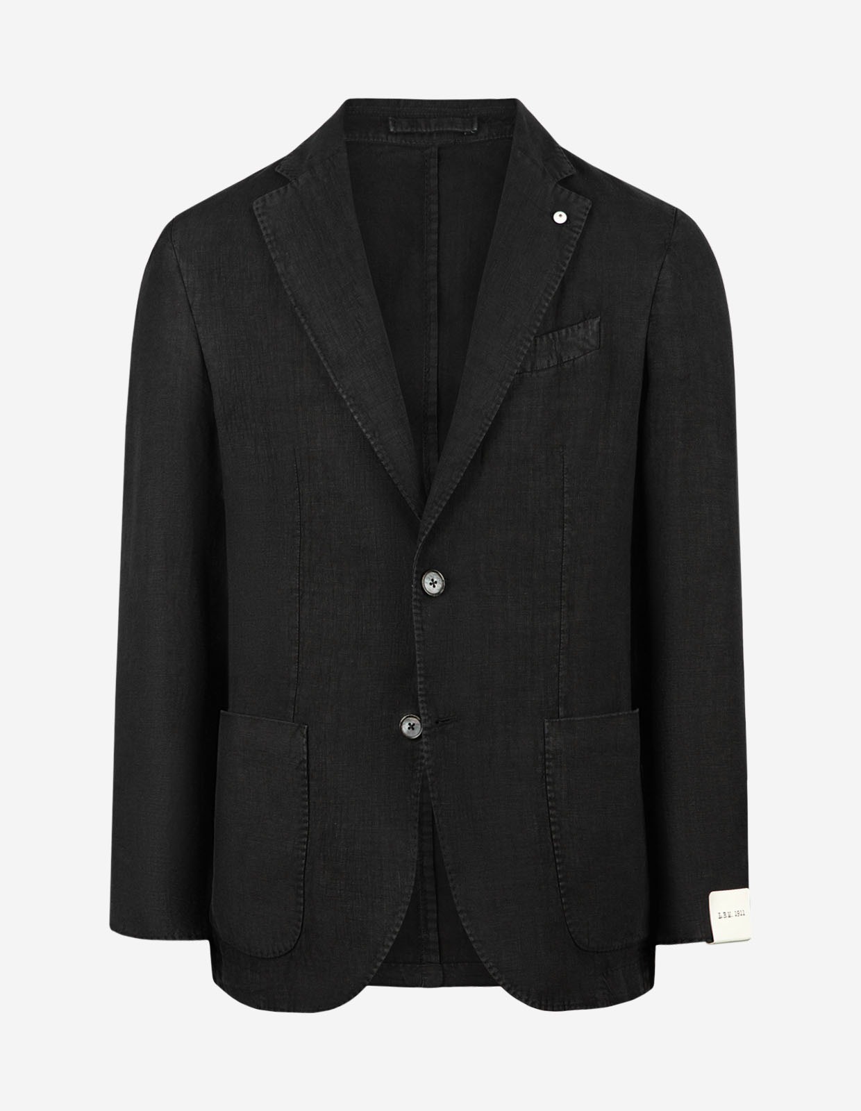 Jack Regular Kavaj Linne Black