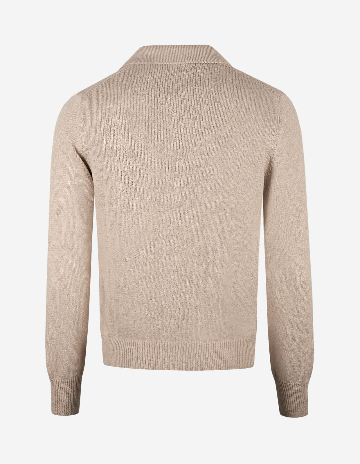Skjortcardigan Bomull Cashmere Beige