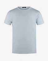 T-shirt Pimabomull Ljusblå