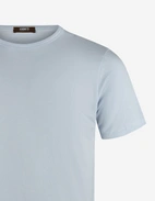 T-shirt Pimabomull Ljusblå