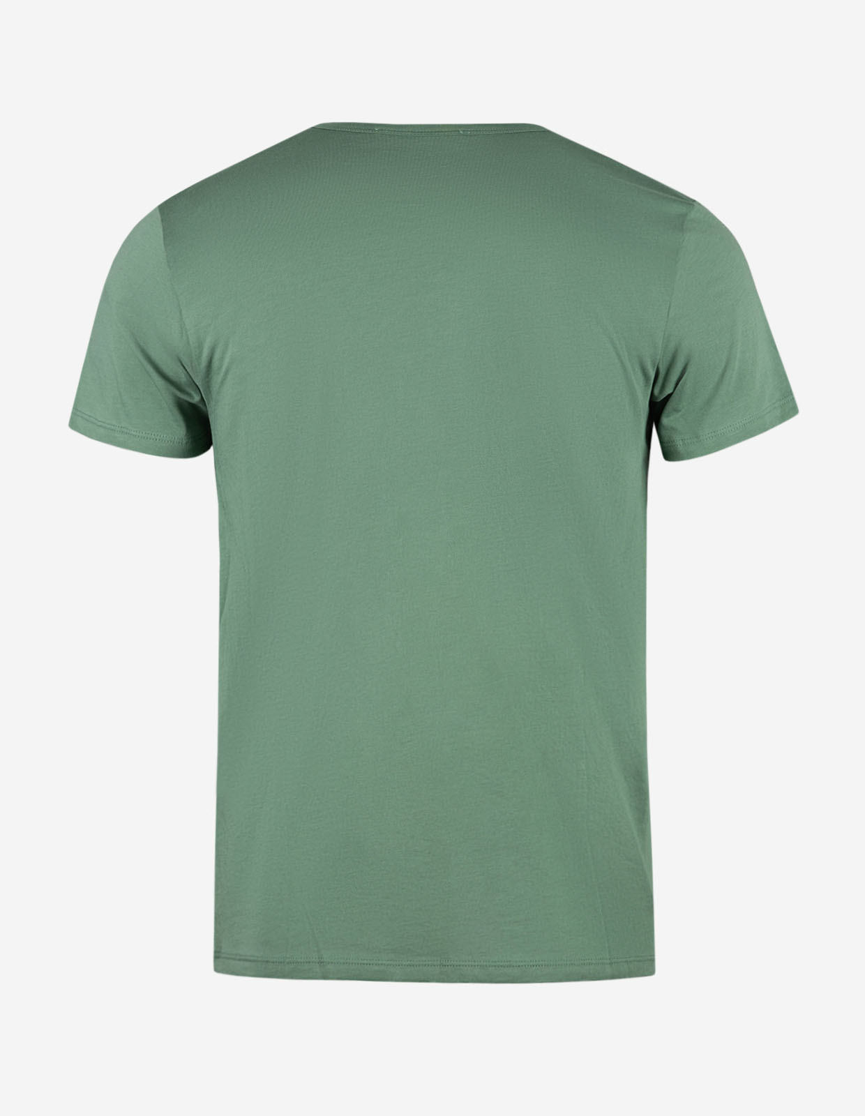 T-shirt Pimabomull Mörkgrön