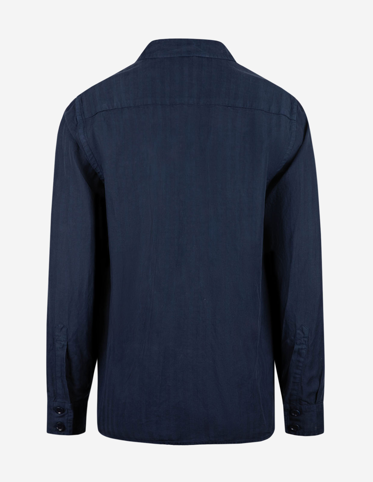 Glenn Overshirt Lyocell Linne Mellanblå