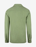Glenn Overshirt Lyocell Linne Grön