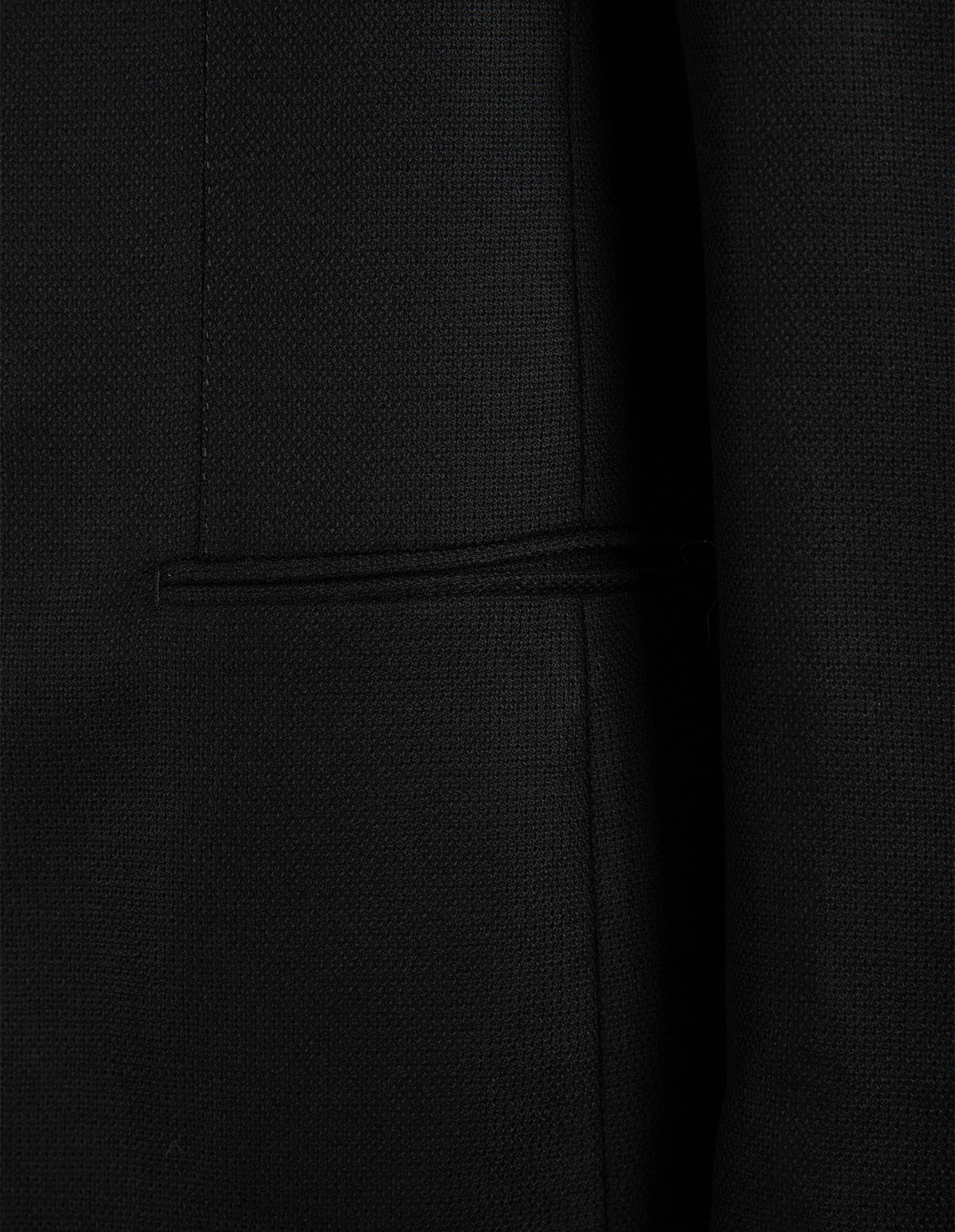 Sartorial Jacket Hopsack Svart