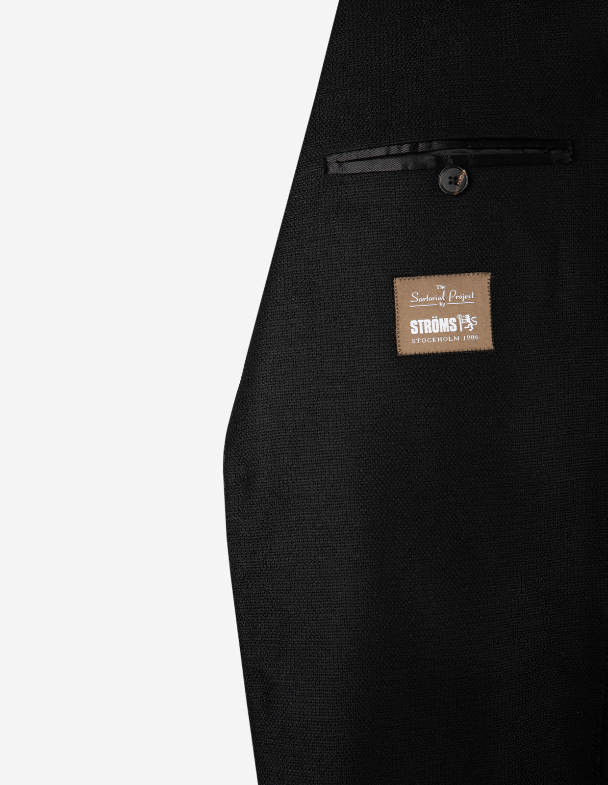 Sartorial Jacket Hopsack Svart