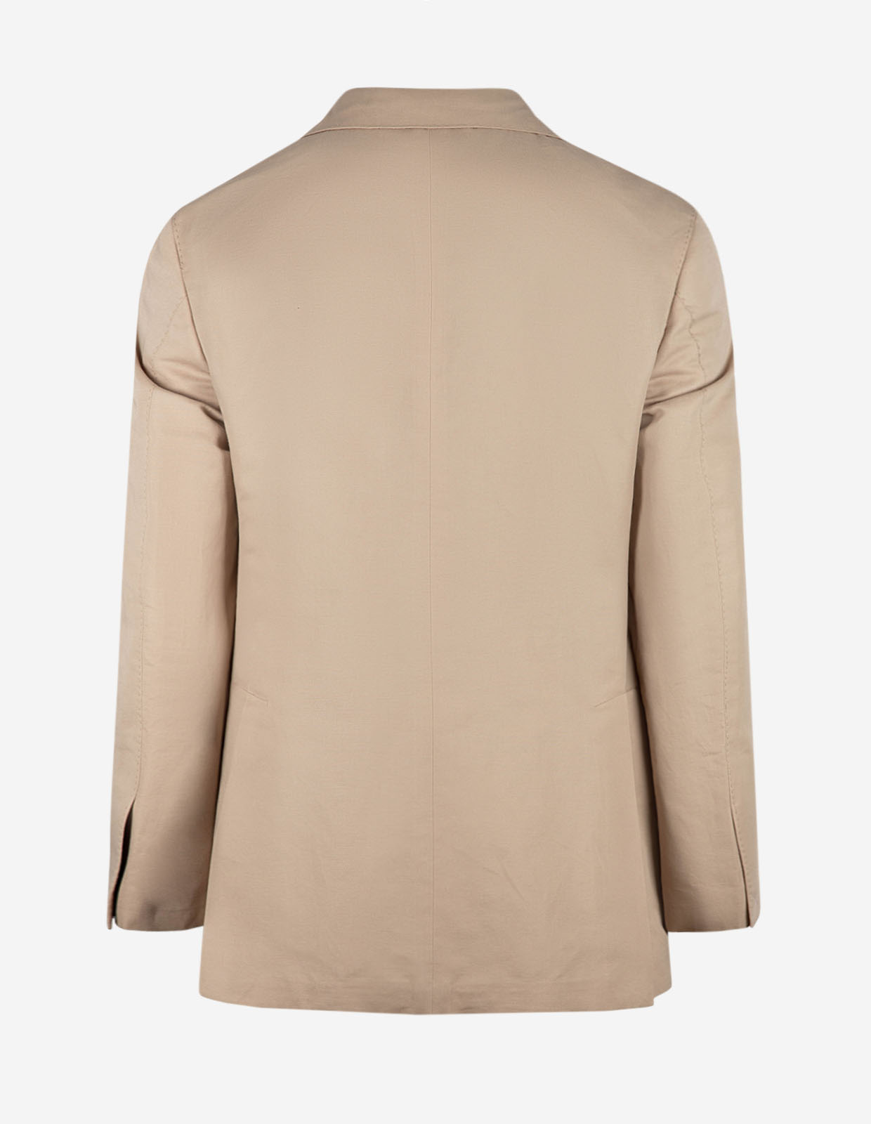 Sartorial Jacket Linne Bomull Beige