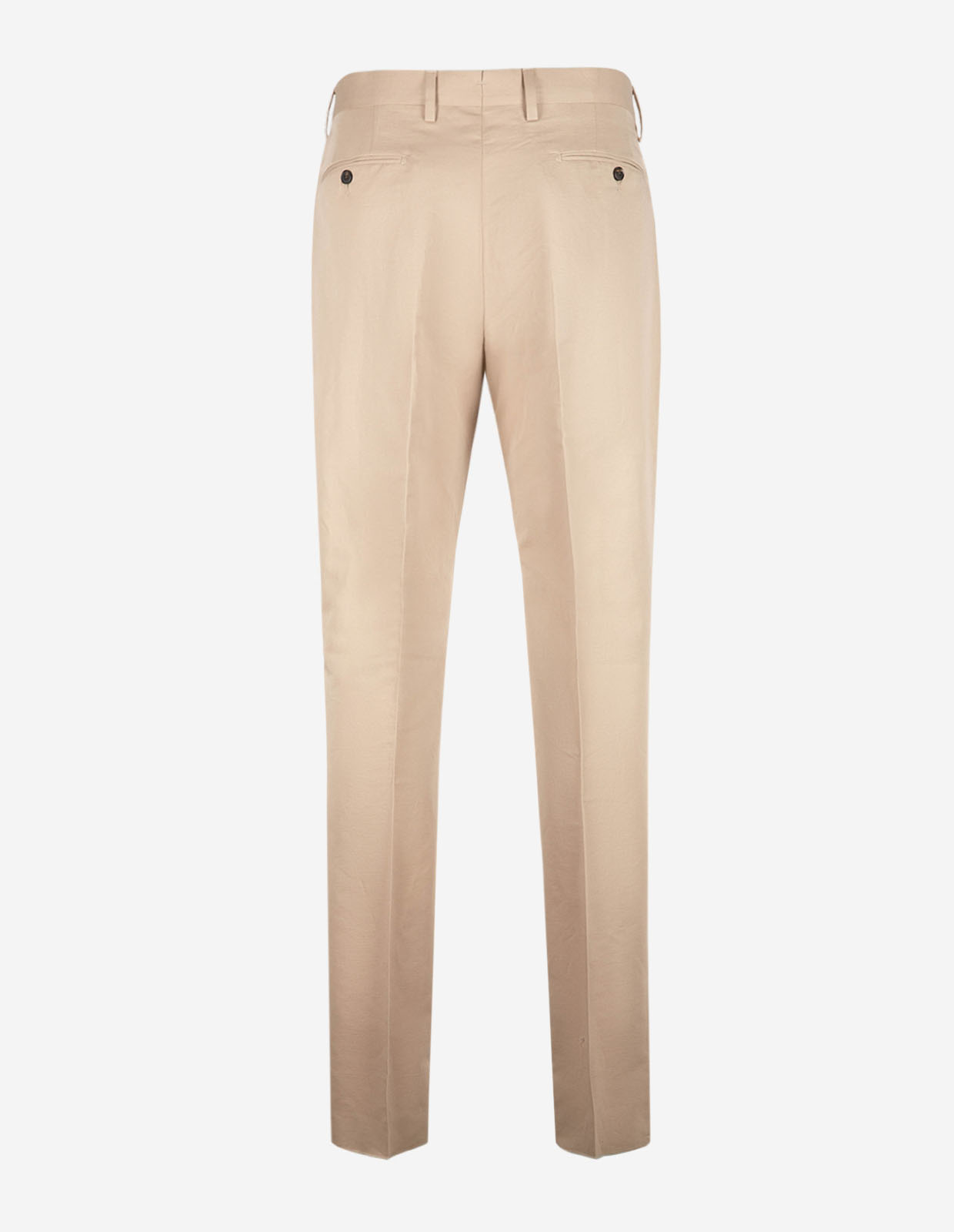 Sartorial Trouser II Dubbelplissering Linne Bomull Beige