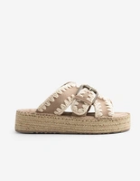 Jute Sandal Puderrosa