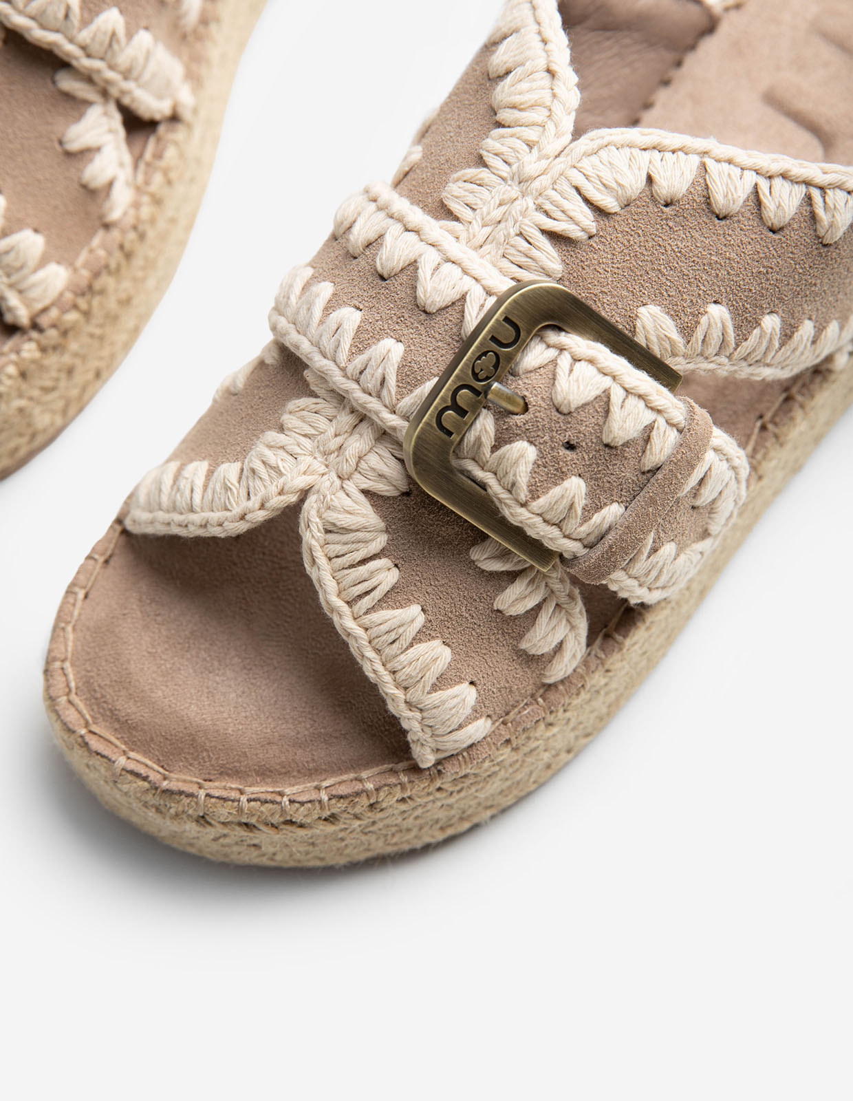 Jute Sandal Puderrosa