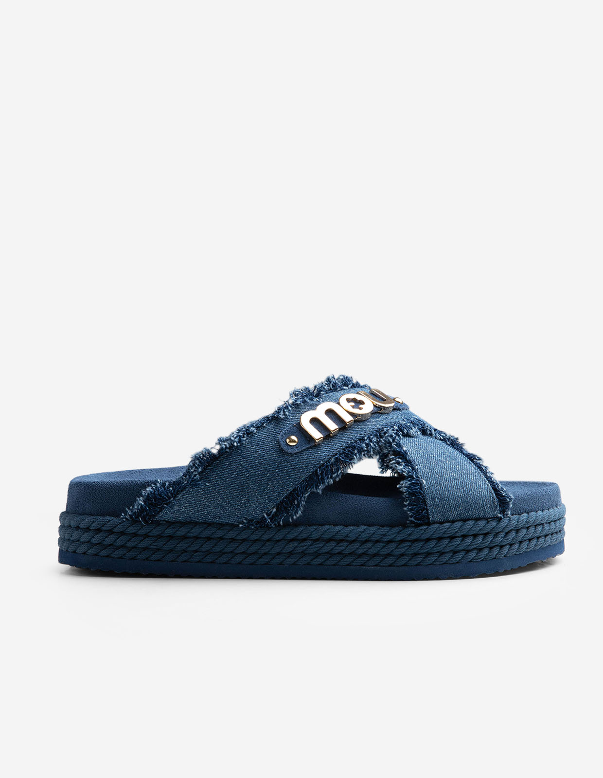 Bio Rope Sandal Denimblå