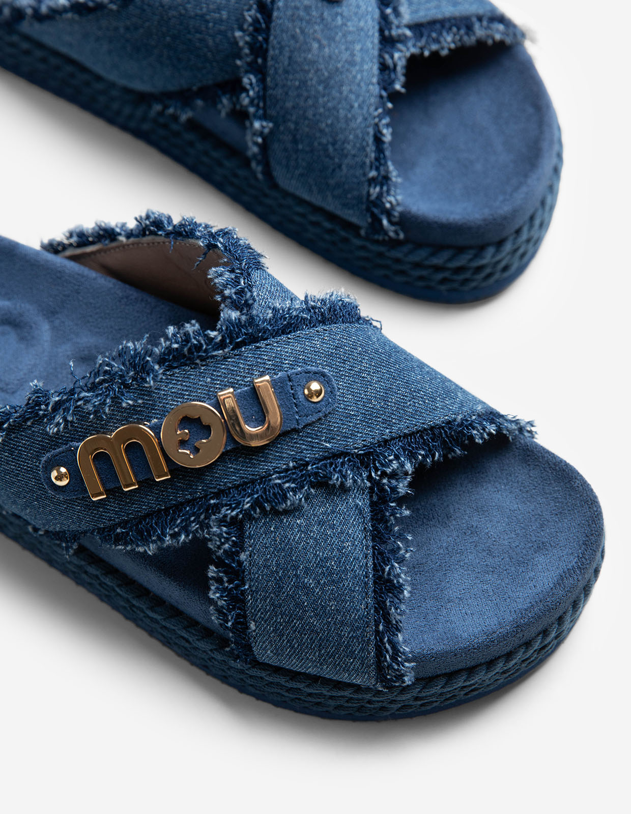 Bio Rope Sandal Denimblå