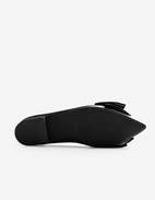 Ballerina med Rosett Svart