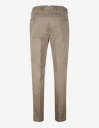 Regular Chinos Bomull Stretch Gråbeige