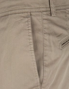 Regular Chinos Bomull Stretch Gråbeige