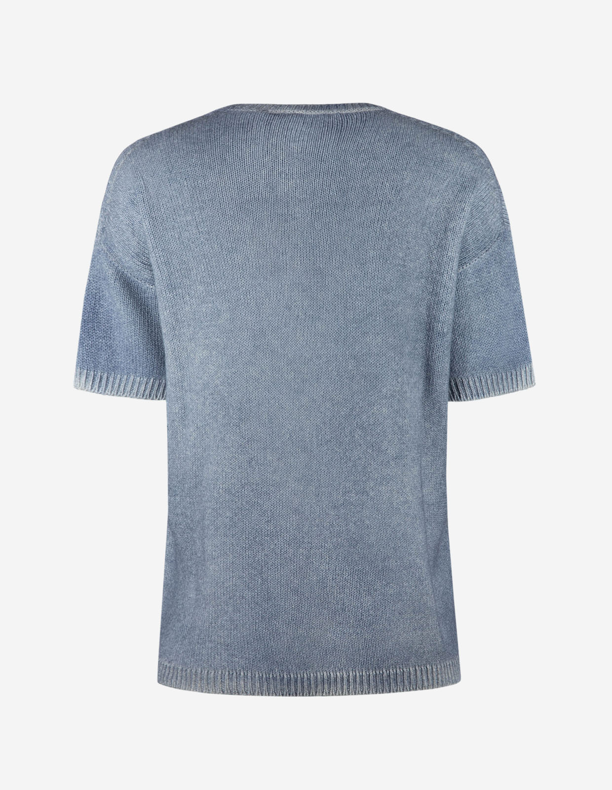 Two-Face T-Shirt Cashmere Denim/Ljusblå