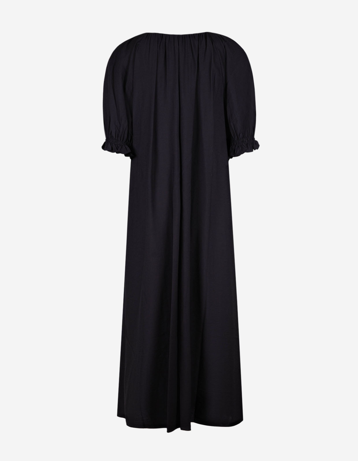 Puffärmsklänning Navy
