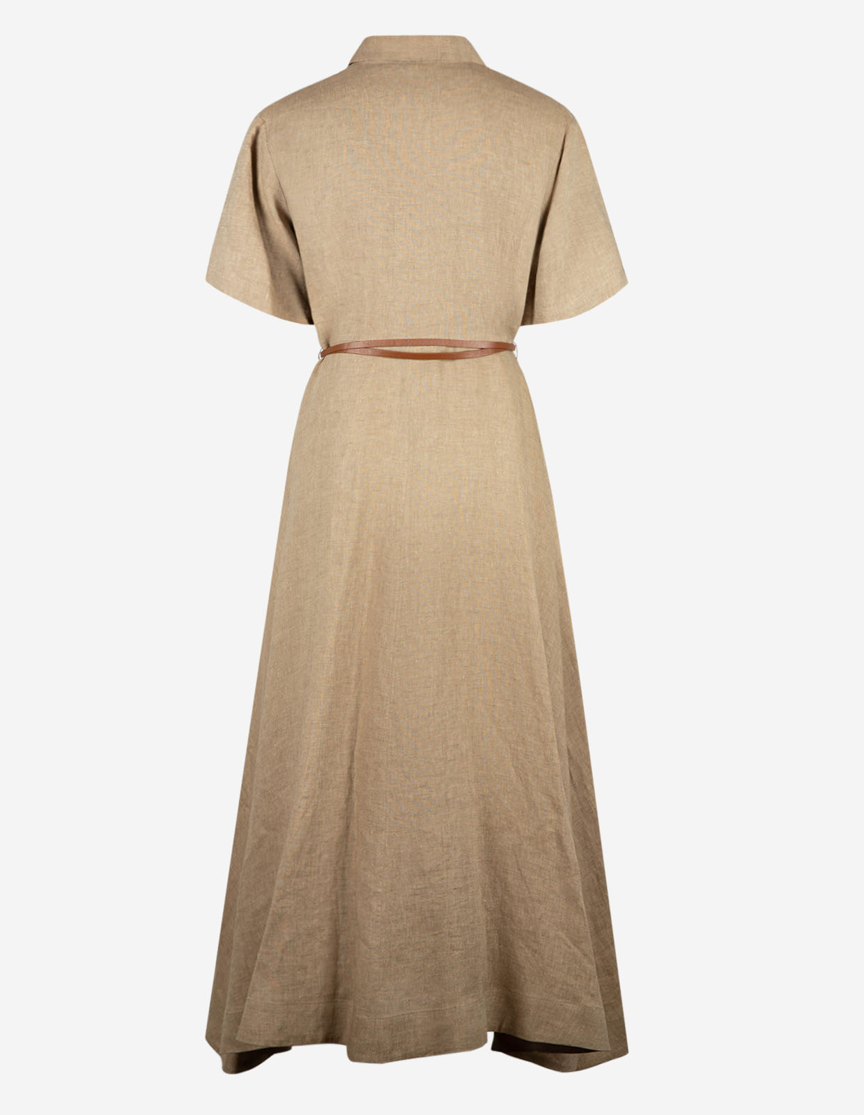 Mason Klänning Linne Beige