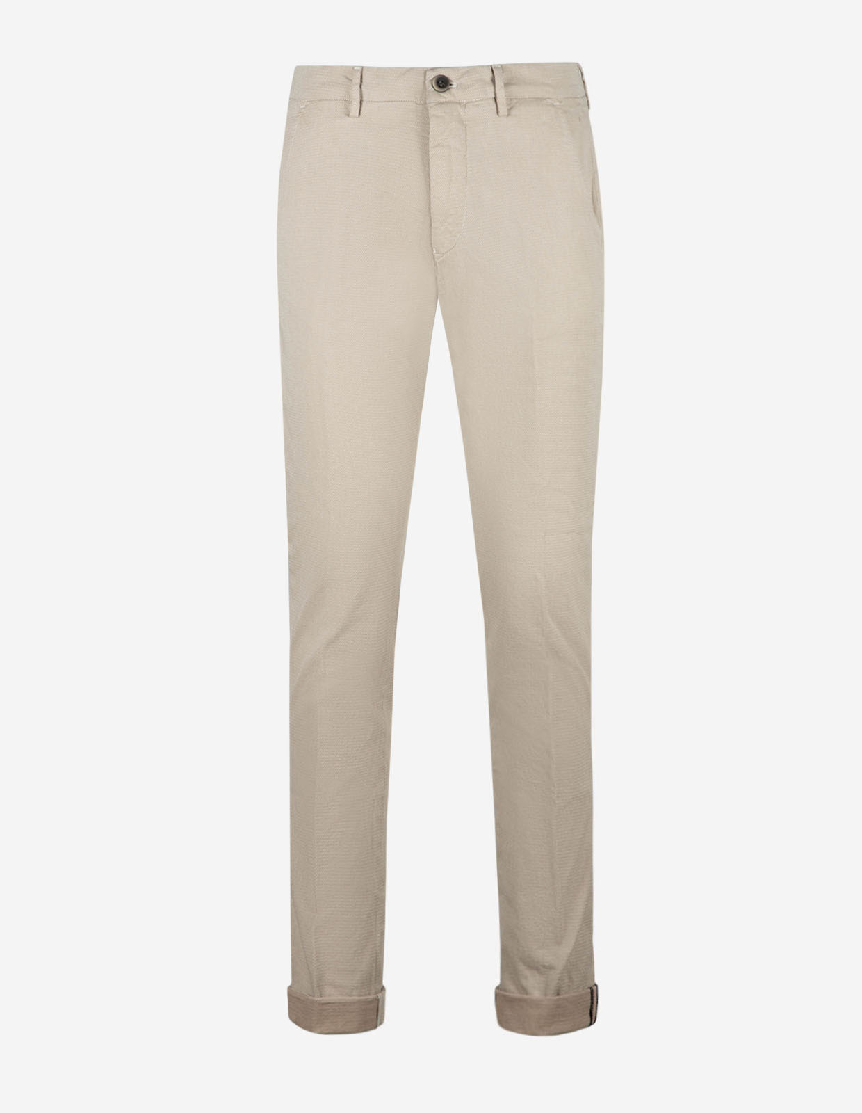 Torino Chinos Jacquard Ljusbeige