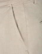 Torino Chinos Jacquard Ljusbeige