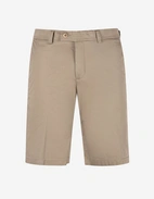 Shorts Bomull Stretch Gråbeige