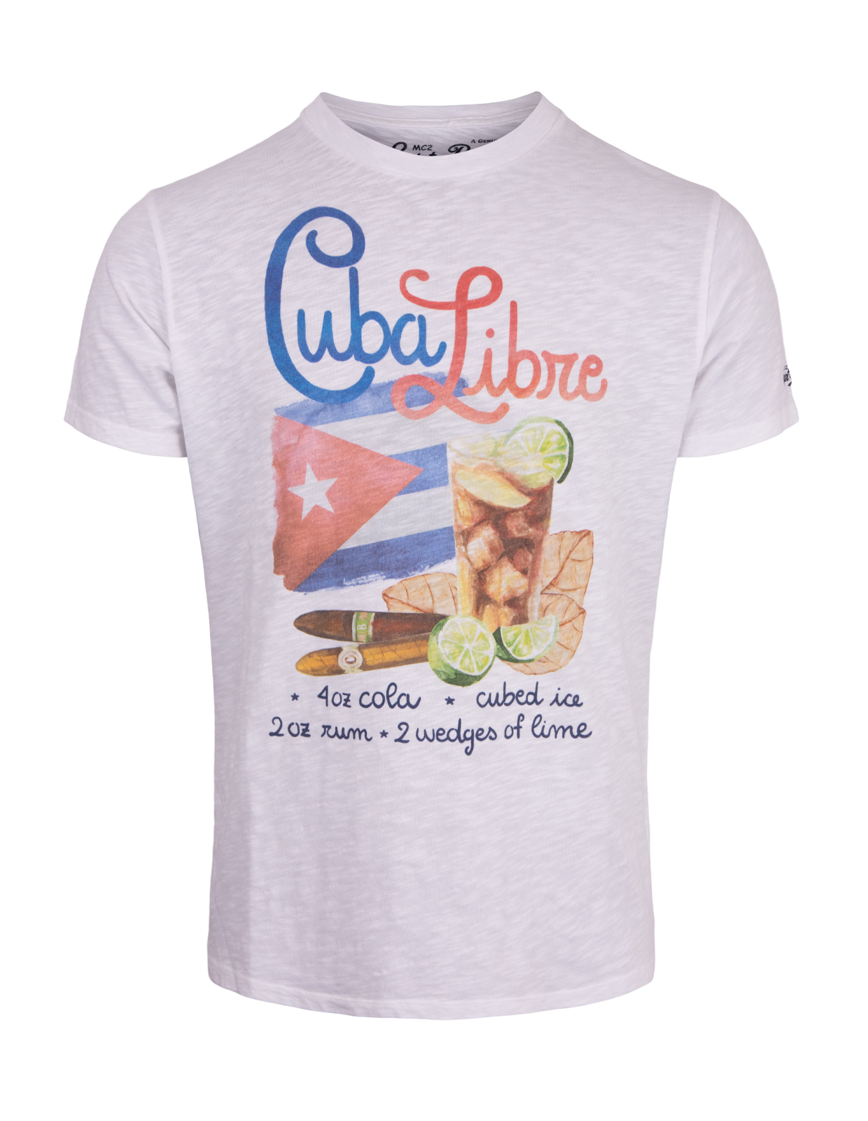 Cuba Libre Cotton T-shirt White