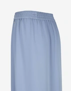 Satin Kjol Blå