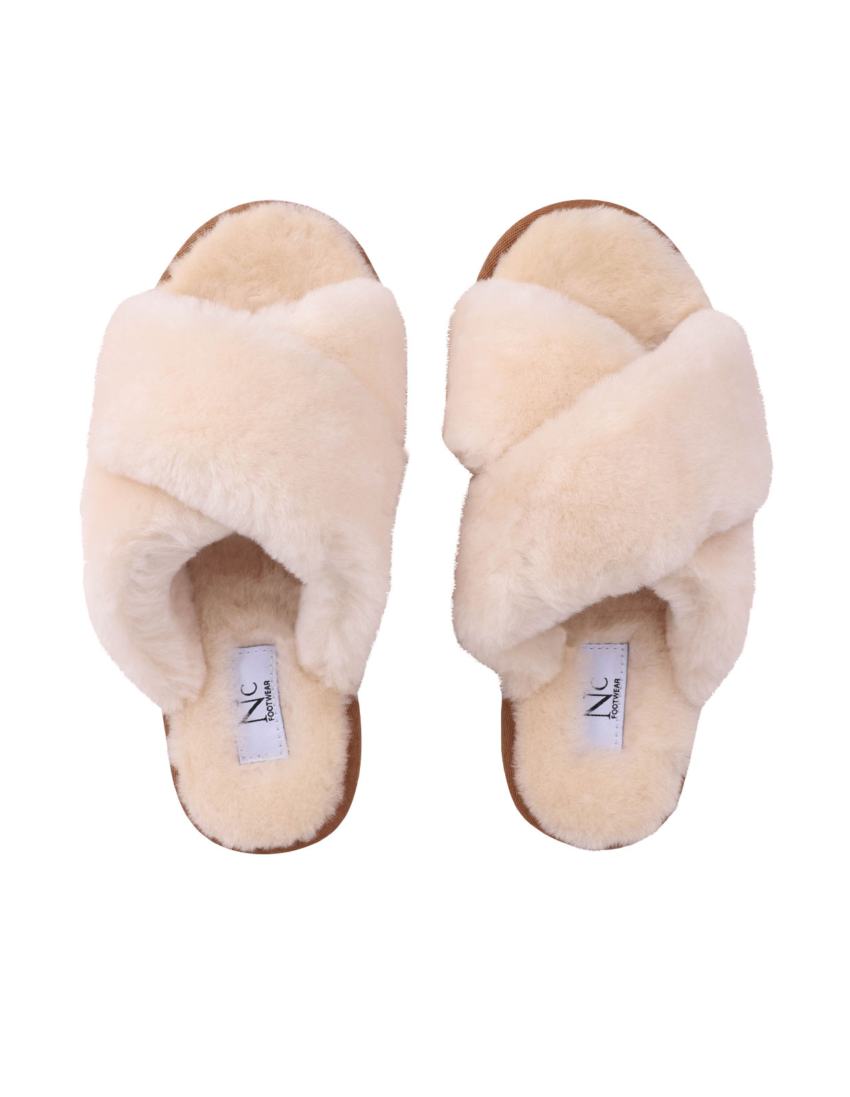 Tofflor Cross Beige