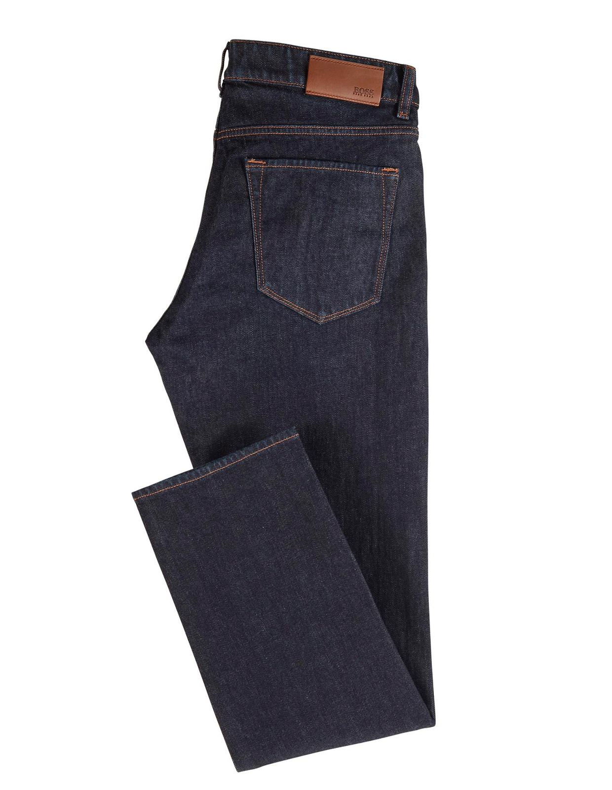 Maine Regular Fit Jeans Stretch Denim Navy Stl 30"32