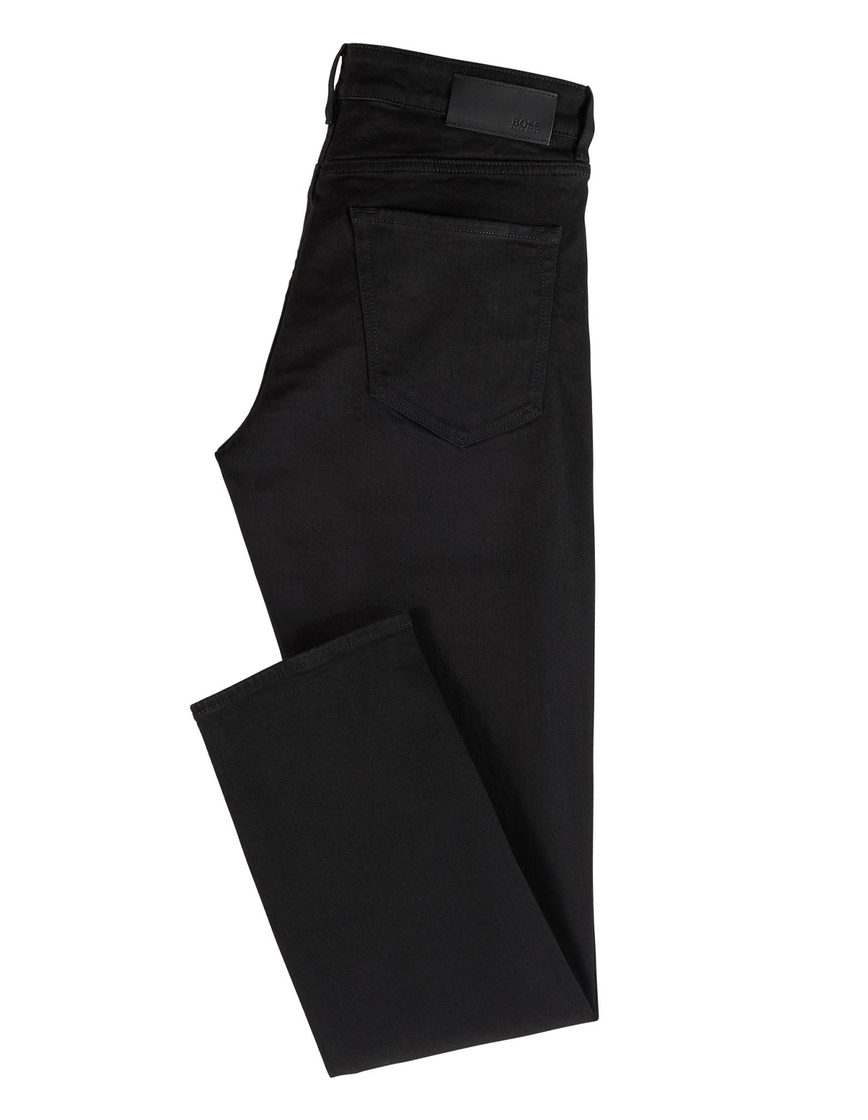 Maine Regular Fit Jeans Stretch Denim Black Stl 42"34