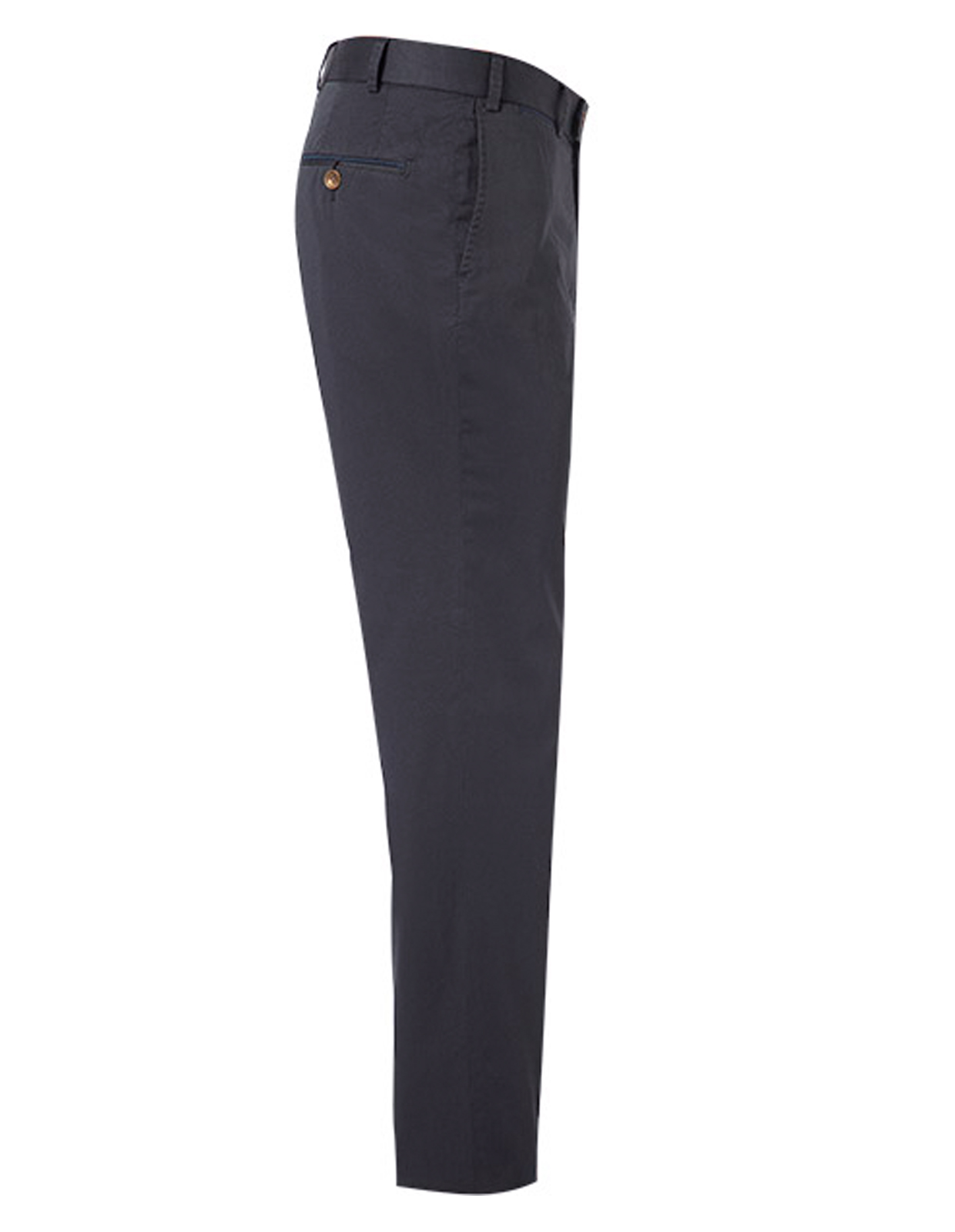 Peakers Chino Regular Supima Satin Navy Stl 58