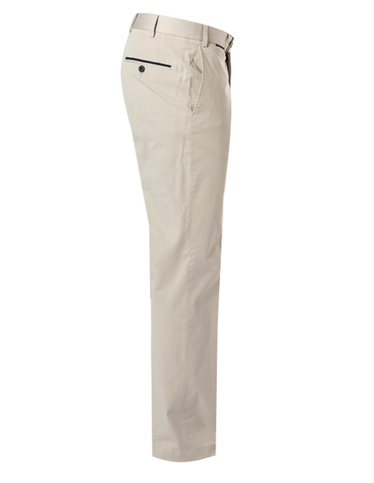 Peakers Chino Regular Supima Satin Ljusbeige