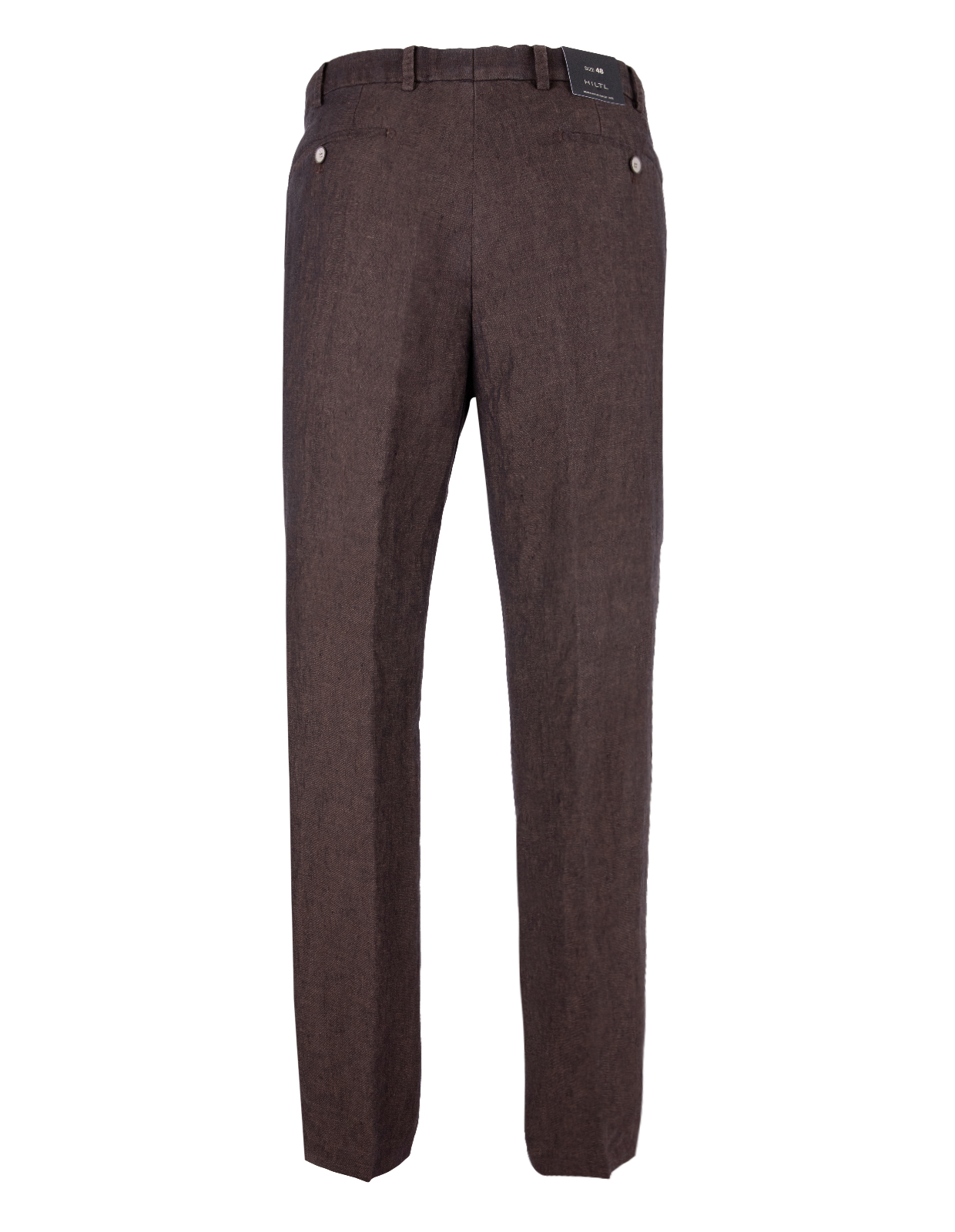Pilo Trouser Regular Fit Linen Brown