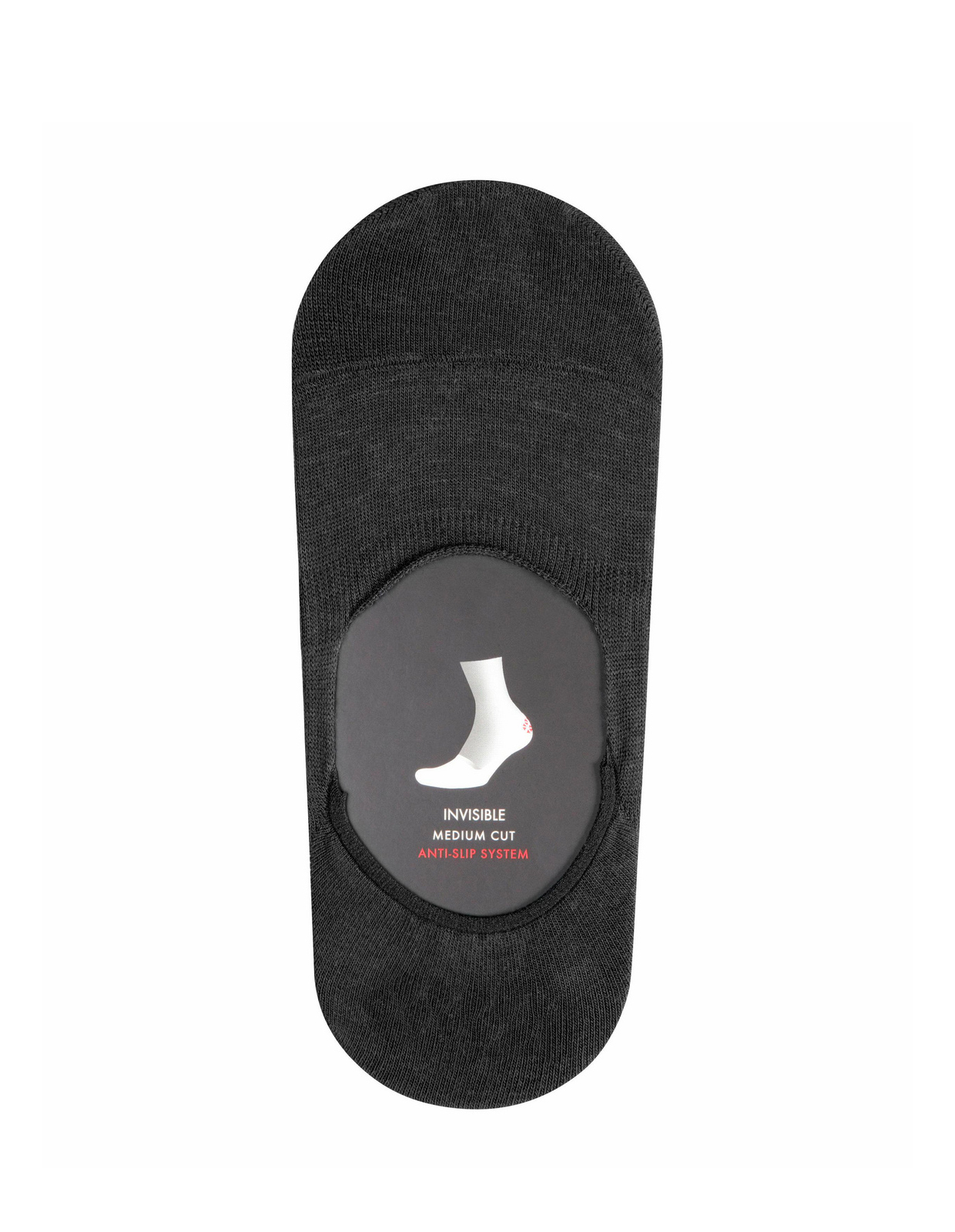 Step Invisible Socks Svart