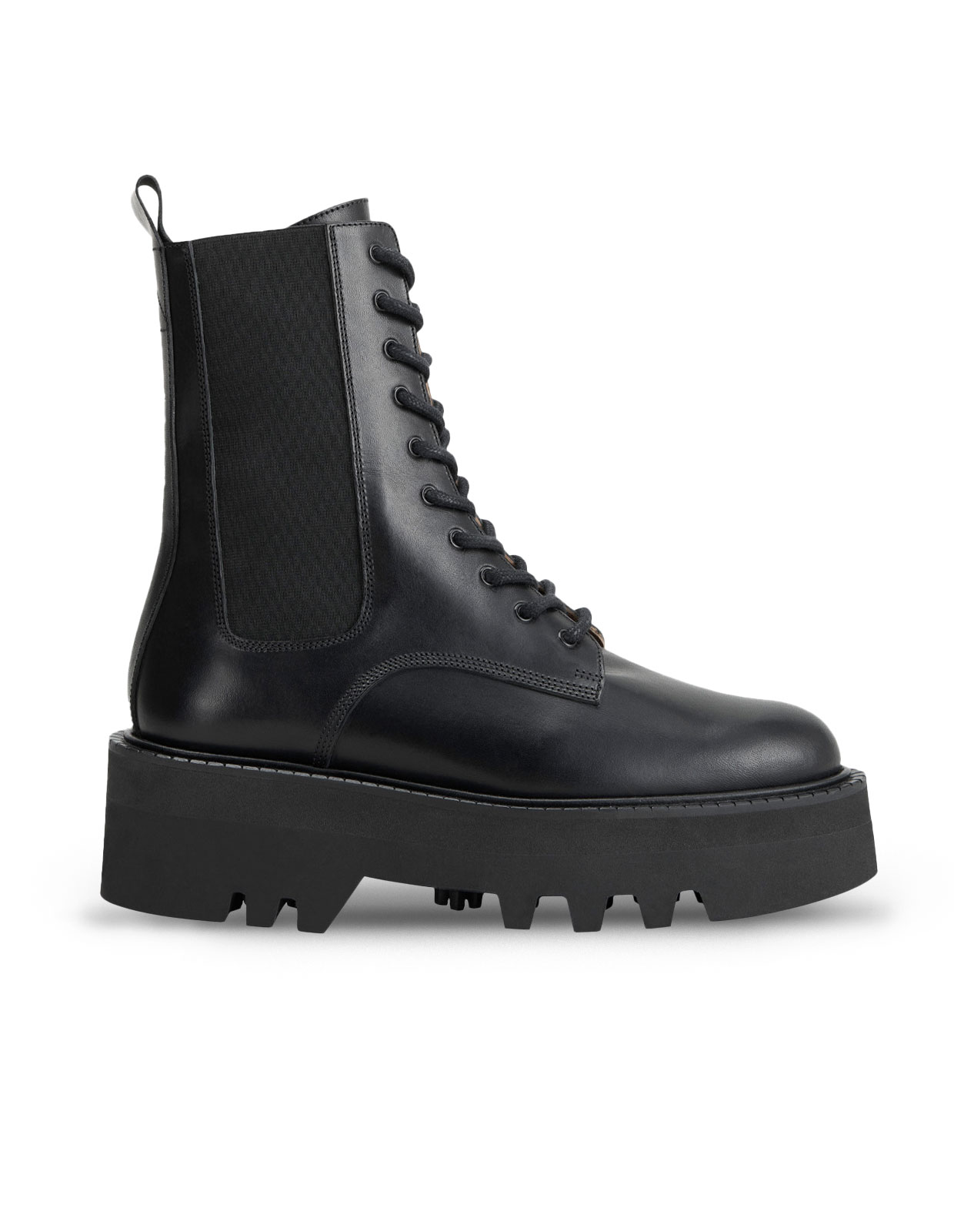 Pesaro Combat Boot Black