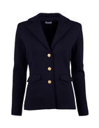 Svea Merino Knit Jacket Navy Stl M