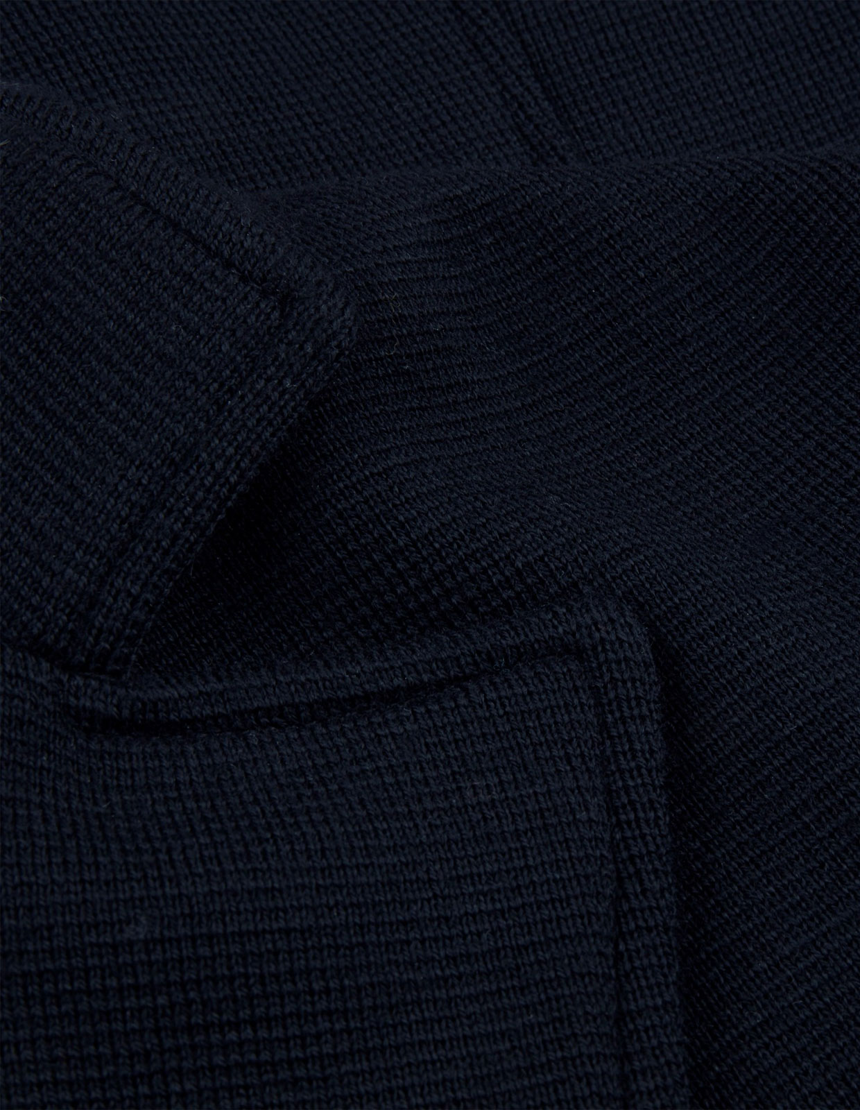 Svea Merino Knit Jacket Navy Stl M