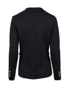 Svea Merino Knit Jacket Black