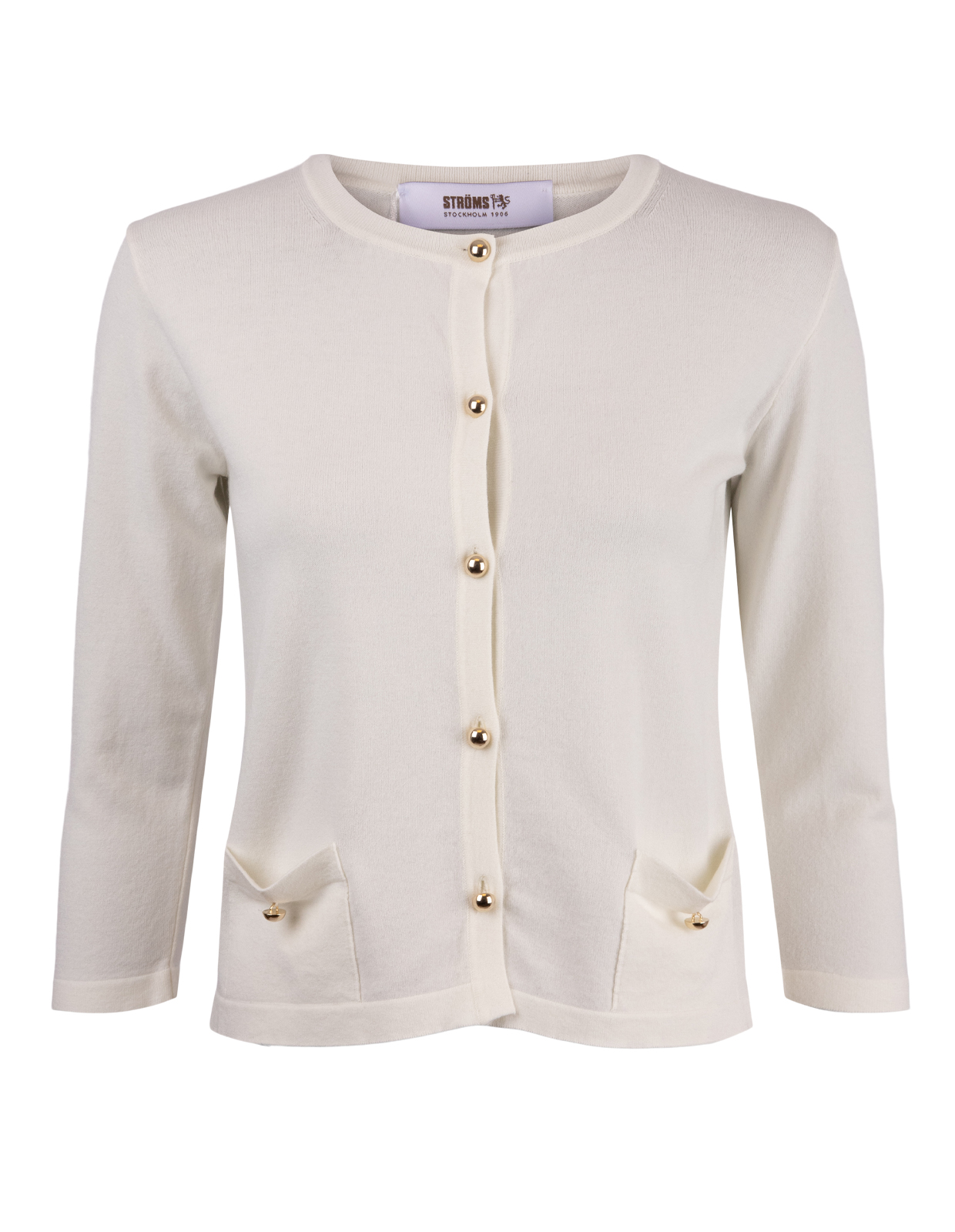 Cardigan with Buttons Offwhite
