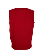 Norfolk Vee Neck Slipover Dubonnet Stl 58