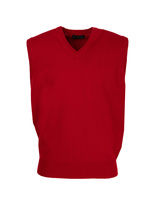 Norfolk Vee Neck Slipover Dubonnet