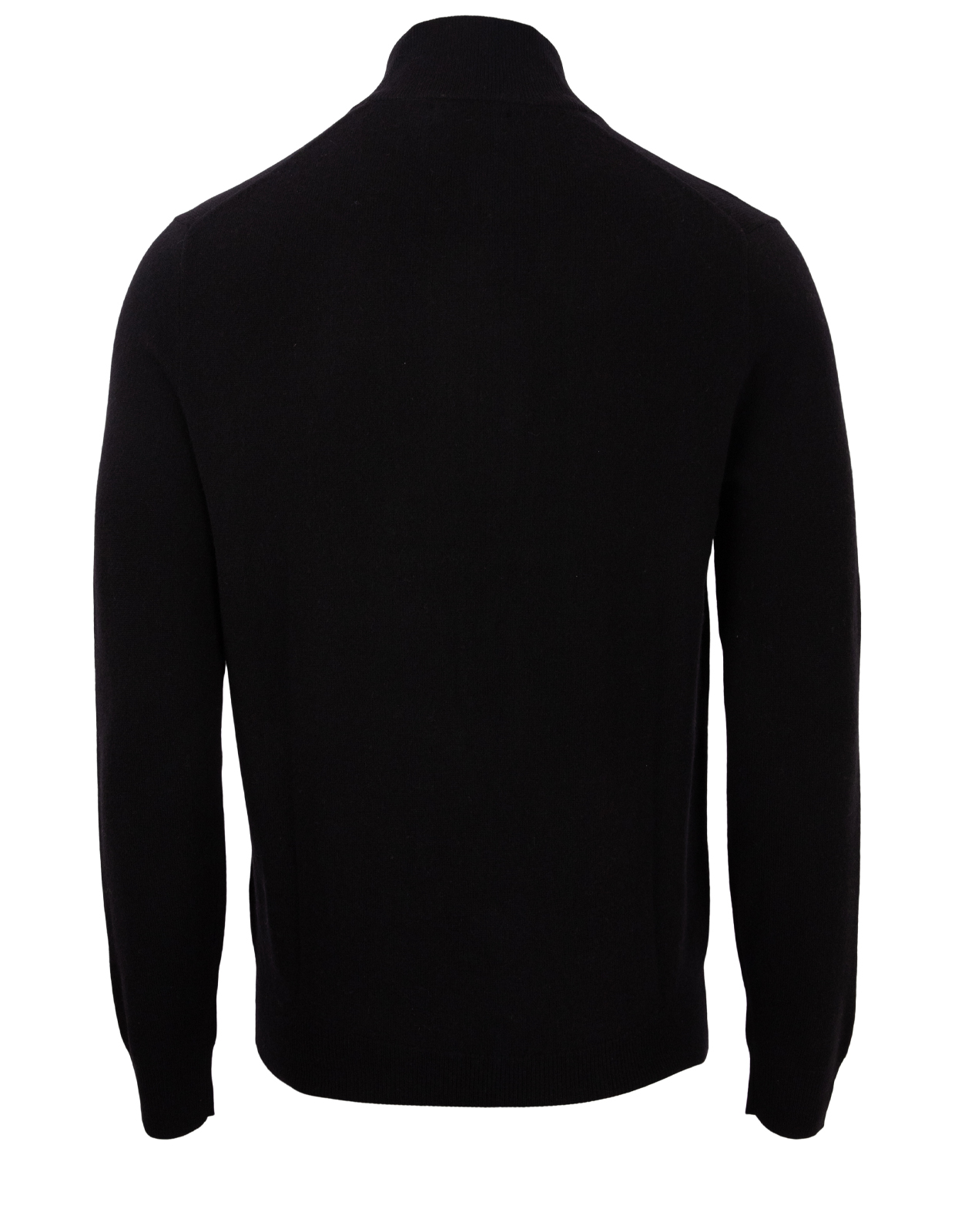 Loryelle Wool Half Zip Sweater Polo Black