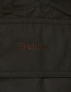 Classic Beadnell Waxed Jacket Olive Stl 10