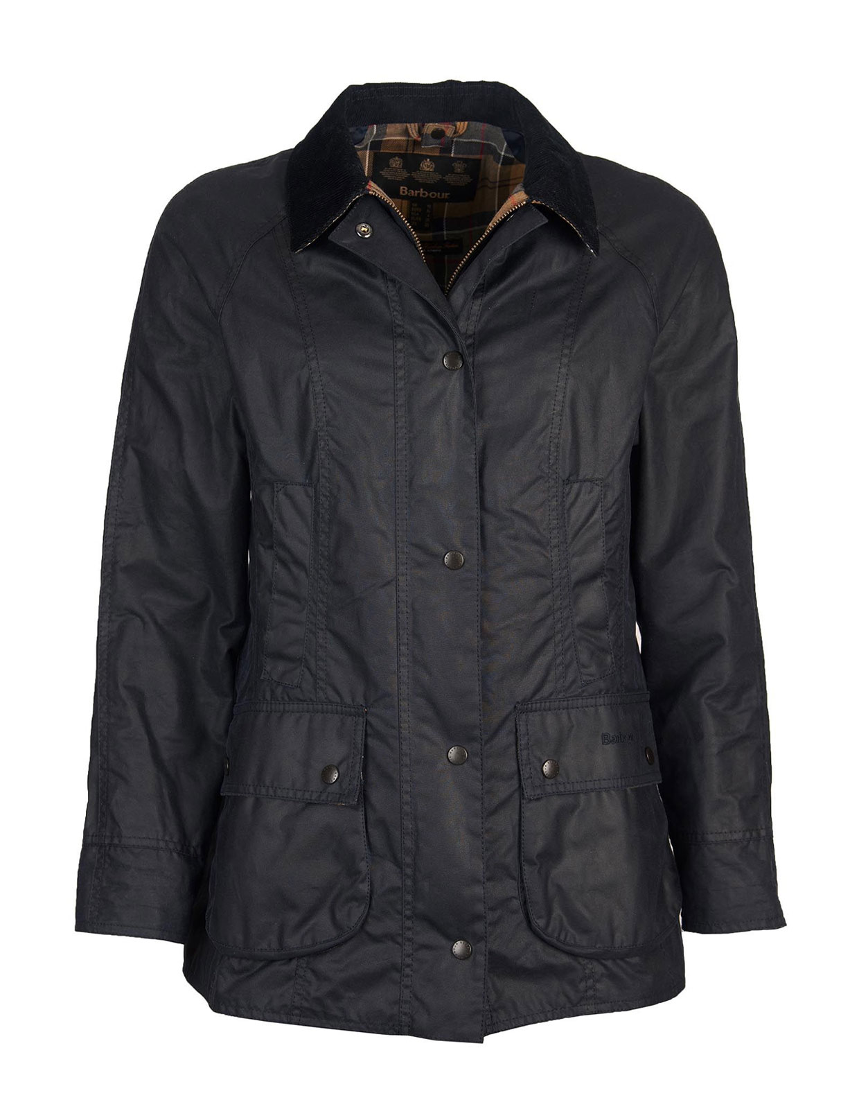 Classic Beadnell Waxed Jacket NY Navy