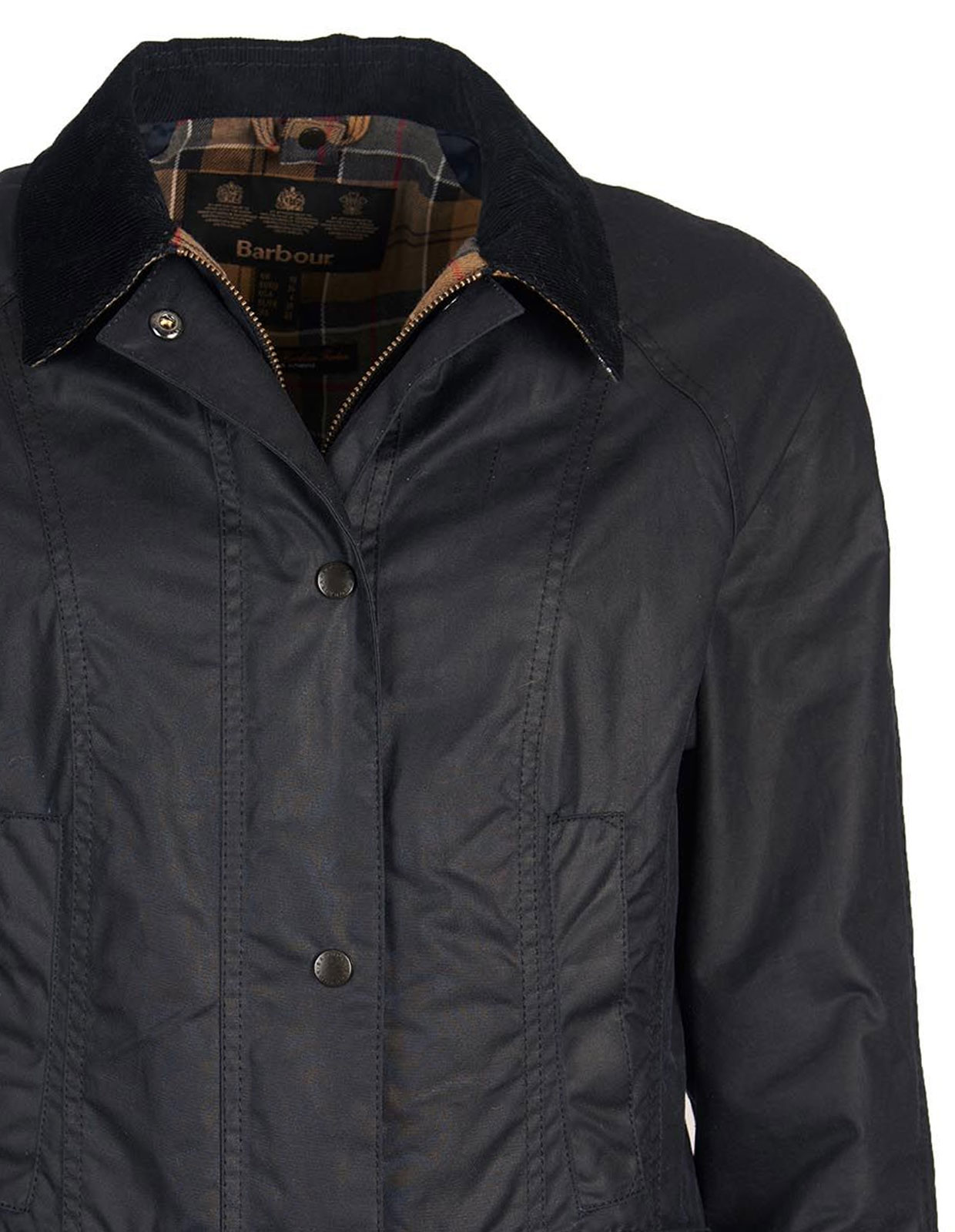 Classic Beadnell Waxed Jacket NY Navy