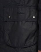 Classic Beadnell Waxed Jacket NY Navy