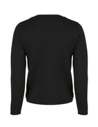 Stina Cardigan Merinoull Svart Stl S