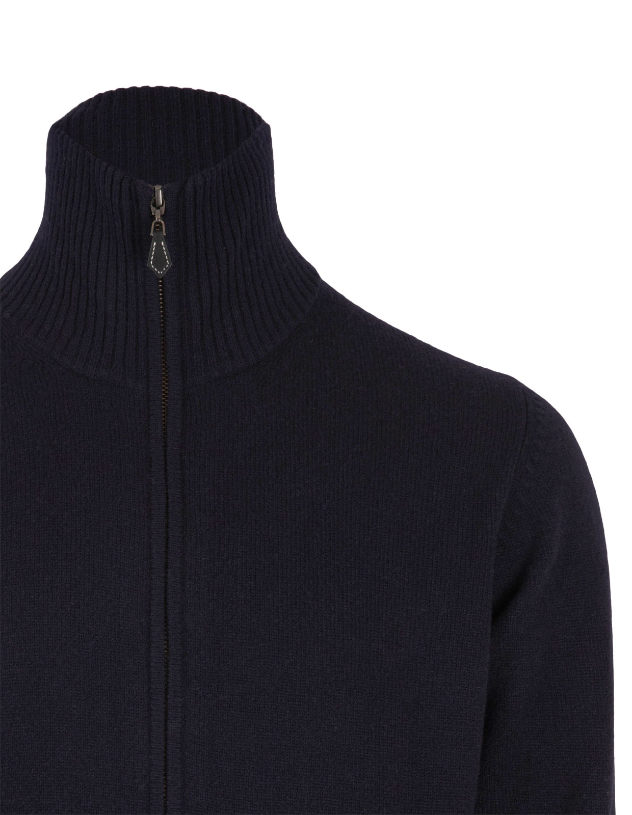 Ballater Cardigan Lammull Navy Stl 52