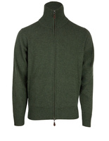 Ballater Full Zip Cardigan Grön