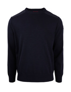 Yachting Wool Crewneck Sweater Navy Stl M